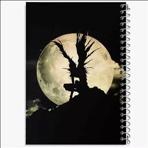 دفتر نت موسیقی 50 برگ خندالو طرح نماد شینیگامی انیمه دفترچه مرگ Death Note