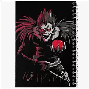 دفتر نقاشی 100 برگ خندالو طرح شینیگامی ریوک انیمه دفترچه مرگ Death Note