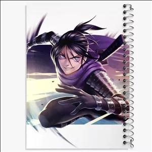 دفتر طراحی 50 برگ خندالو طرح سونیک انیمه مرد تک مشتی One Punch Man