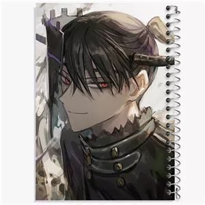 دفتر نت موسیقی 50 برگ خندالو طرح نچت فاست انیمه بلک کلاور Black Clover