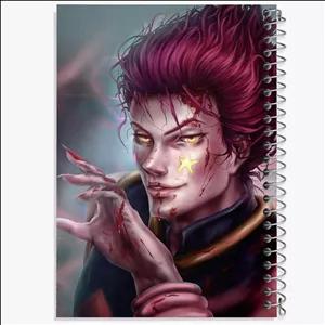 دفتر طراحی 100 برگ خندالو طرح هیسوکا جوکر انیمه هانتر ایکس هانتر  Hunter × Hunter