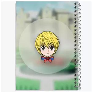 دفتر طراحی 50 برگ خندالو طرح کوراپیکا انیمه هانتر ایکس هانتر  Hunter × Hunter