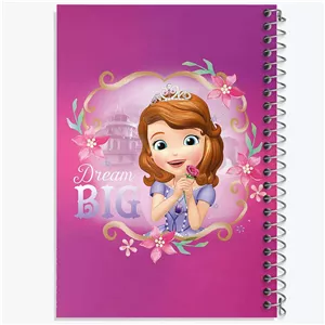 دفتر مشق 50 برگ خندالو طرح سوفیا