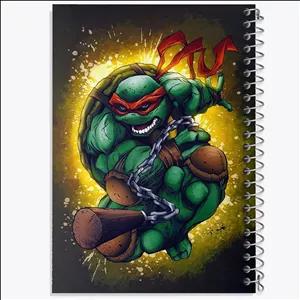 دفتر لیست خرید 100 برگ خندالو طرح رافائل لاکپشت های نینجا