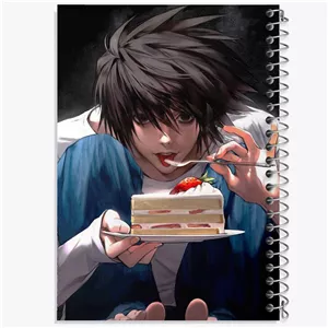 دفتر نت موسیقی 50 برگ خندالو طرح ال انیمه دفترچه مرگ Death Note