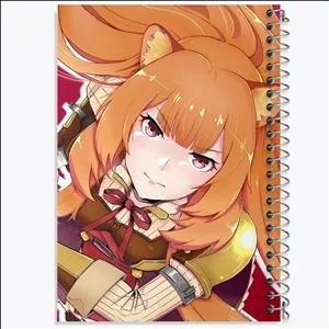 دفتر نقاشی 100 برگ خندالو طرح رافتالیا انیمه ظهور قهرمان سپر