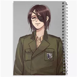 دفتر نت موسیقی 50 برگ خندالو طرح هانجی انیمه اتک آن تایتان Attack on Titan