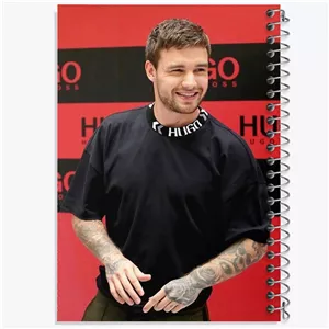 دفتر نت موسیقی 50 برگ خندالو طرح لیام پین گروه موسیقی وان دایرکشن One Direction