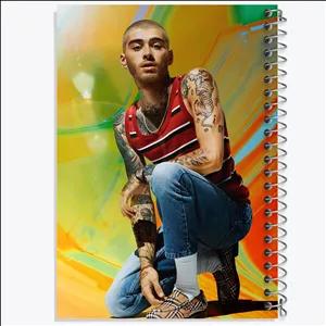 دفتر نقاشی 50 برگ خندالو طرح زین مالیک گروه موسیقی وان دایرکشن One Direction