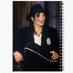 دفتر نت موسیقی 50 برگ خندالو طرح مایکل جکسون Michael Jackson