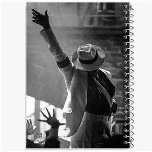 دفتر نقاشی 50 برگ خندالو طرح مایکل جکسون Michael Jackson