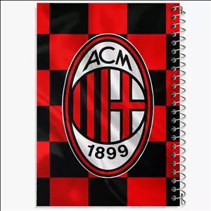 دفتر نقاشی 50 برگ خندالو طرح باشگاه آث میلان A.C. Milan