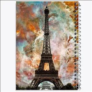 دفتر نقاشی 50 برگ خندالو طرح برج ایفل