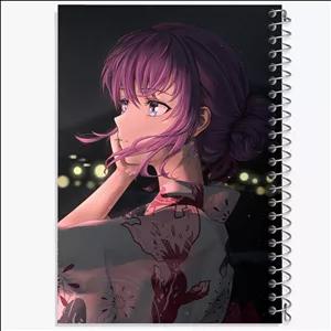 دفتر نقطه ای مهندسی 50 برگ خندالو طرح ساکورا انیمه فیت استی نایت Fate Stay Night