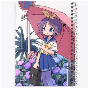 دفتر نت موسیقی 50 برگ خندالو طرح  تسوکاسا انیمه ستاره خوش شانس Lucky Star