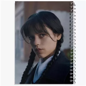 دفتر نت موسیقی 50 برگ خندالو طرح سریال ونزدی Wednesday