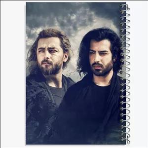 دفتر طراحی 100 برگ خندالو طرح ماکان بند