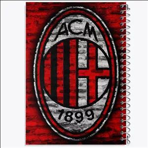 دفتر نقاشی 50 برگ خندالو طرح باشگاه آث میلان