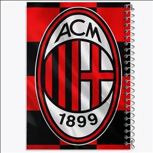 دفتر نقاشی 50 برگ خندالو طرح باشگاه آث میلان