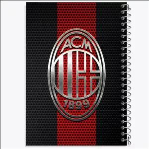 دفتر نقاشی 50 برگ خندالو طرح باشگاه آث میلان