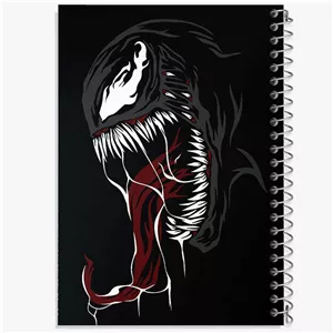 دفتر نقاشی 50 برگ خندالو طرح ونوم Venom