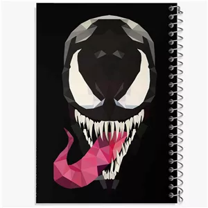 دفتر نقاشی 50 برگ خندالو طرح ونوم Venom