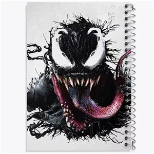 دفتر نقاشی 50 برگ خندالو طرح ونوم Venom