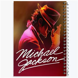 دفتر نقاشی 50 برگ خندالو طرح مایکل جکسون Michael Jackson