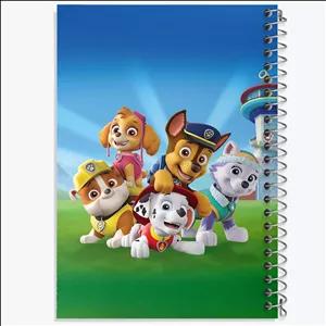 دفتر نقاشی 100 برگ خندالو طرح سگ های نگهبان Paw Patrol