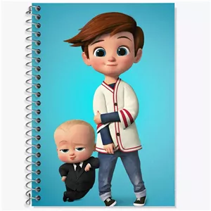 دفتر لغت 100 برگ خندالو طرح بچه رئیس Boss Baby