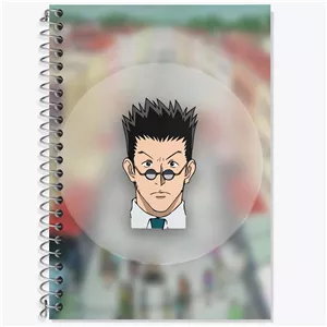 دفتر زبان دو خط 50 برگ خندالو طرح دکتر لئوریو انیمه هانتر ایکس هانتر  Hunter × Hunter