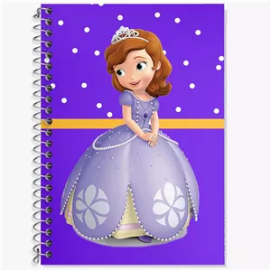 دفتر لغت 50 برگ خندالو طرح سوفیا