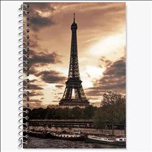 دفتر لغت 50 برگ خندالو طرح برج ایفل