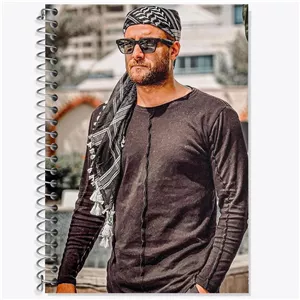 دفتر زبان سه خط 50 برگ خندالو طرح امیر مقاره ماکان بند