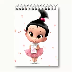 دفتر یادداشت خندالو طرح بچه رئیس Boss Baby
