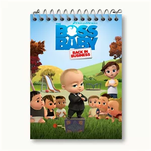 دفتر یادداشت خندالو طرح بچه رئیس Boss Baby