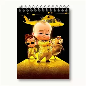 دفتر یادداشت خندالو طرح بچه رئیس Boss Baby