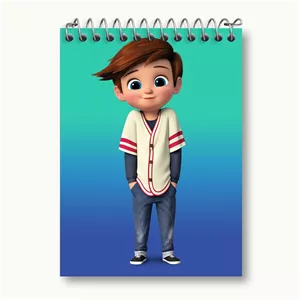 دفتر یادداشت خندالو طرح بچه رئیس Boss Baby