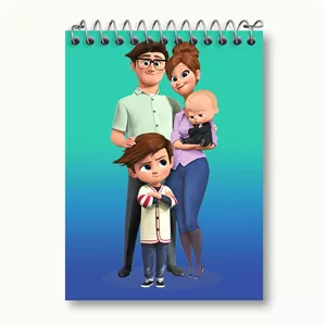 دفتر یادداشت خندالو طرح بچه رئیس Boss Baby