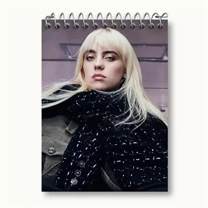 دفتر یادداشت خندالو طرح بیلی آیلیش Billie Eilish