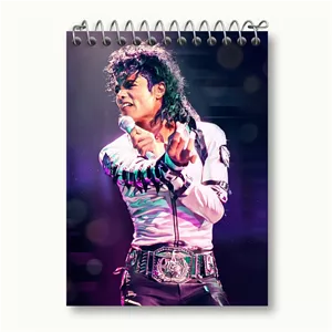دفتر یادداشت خندالو طرح مایکل جکسون Michael Jackson