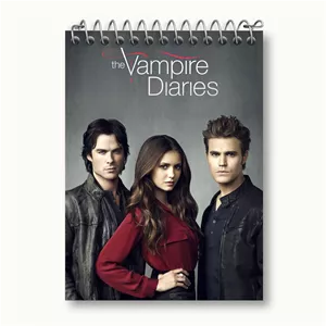 دفتر یادداشت خندالو طرح خاطرات یک خون آشام The Vampire Diaries