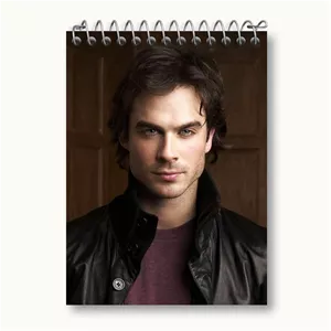 دفتر یادداشت خندالو طرح دیمون خاطرات یک خون آشام The Vampire Diaries