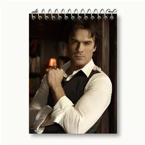 دفتر یادداشت خندالو طرح دیمون خاطرات یک خون آشام The Vampire Diaries