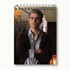 دفتر یادداشت خندالو طرح استفان سالواتوره خاطرات یک خون آشام  The Vampire Diaries