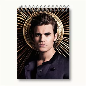 دفتر یادداشت خندالو طرح استفان سالواتوره خاطرات یک خون آشام  The Vampire Diaries