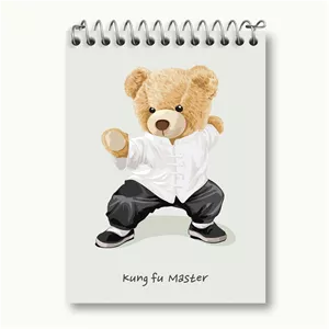 دفتر یادداشت خندالو طرح تدی Teddy