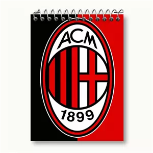 دفتر یادداشت خندالو طرح باشگاه آث میلان