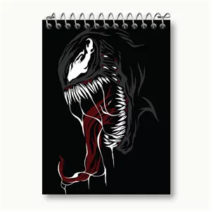 دفتر یادداشت خندالو طرح ونوم Venom