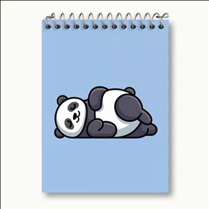 دفتر یادداشت خندالو طرح حیوانات بامزه پاندا